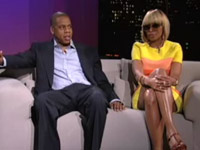 Jay-Z, Mary J, Blige on the David Letterman show