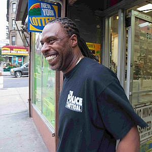 James Jimmy Groves smiles, NY's $168 Million lottery winner