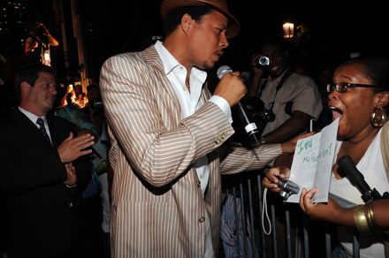 J&R Musicworld MusicFest 2008 - Terrence Howard greets his fans