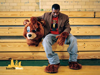 Kanye West in his Teddy costume