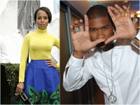 Kerry Washington and Usher