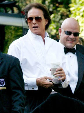 Bruce Jenner at Lamar Odom/Khloe Kardashian wedding