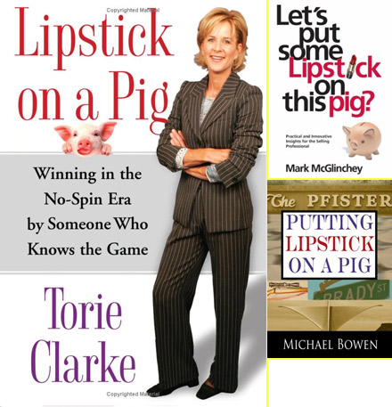 Lipstick on pig books