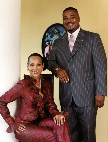 LisaRaye McCoy-Misick and Michael Misick