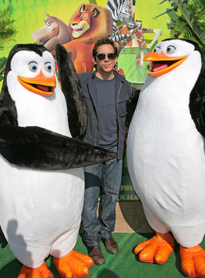 Ben Stiller at Madagascar Escape 2 Africa premiere