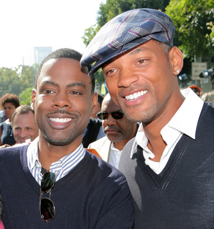 Will Smith and Jada Pinkett with the kids at Madagascar Escape 2 Africa premiere