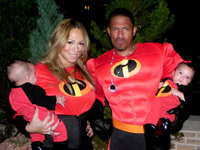 Mariah Carey and Nick Cannon debut their Incredible twins.