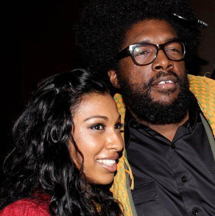 Melanie Fiona and Questlove