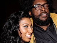 Melanie Fiona and Questlove