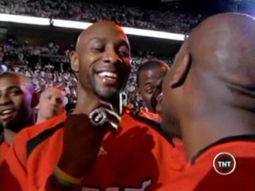 Miami Heat Win Championship - Alonzo Mourning