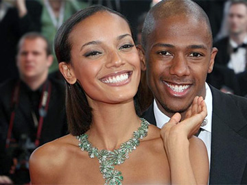 Nick Cannon and Selita Ebanks