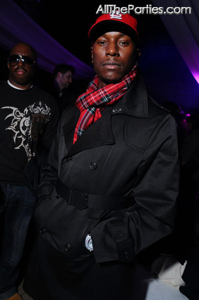 Tyrese at Notorious party at Roseland Ballroom