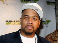 Omar Gooding at his album release party at Life