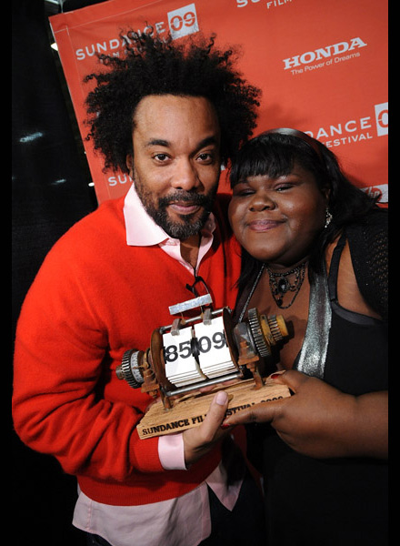 Lee Daniels and Gabourey Sidibe at Sundance 2009