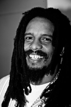 Rohan Marley smiling