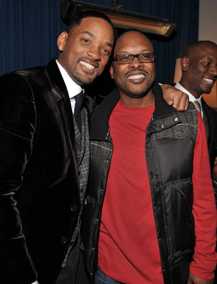 Will Smith and Jazzy Jeff at Seven Pounds premiere