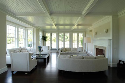 Stone Meadow Farm, East Hampton - one of the living rooms