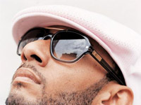 Swizz Beatz with Alica Keys and Mashonda on his mind