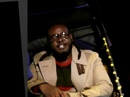 T-Pain on the city streets on his way to Lily