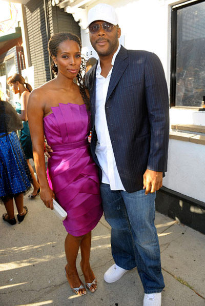 The Longshots movie premiere - Tasha Smith and Tyler Perry