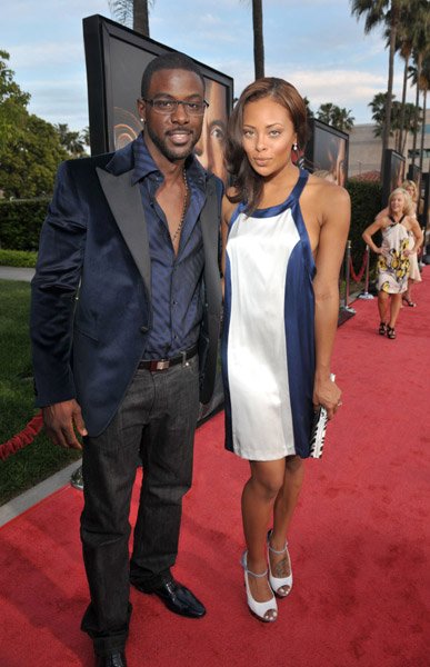 Eva Pigford and Lance Gross at The Soloist premiere