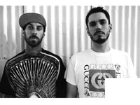 Travis Barker and DJ AM