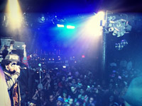 Trinidad James performing at Santos Party House, NYC via Twitter djlaser