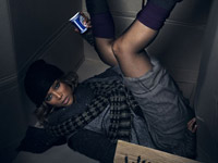 Tyra Banks Strikes Her Fabulous Homeless Pose