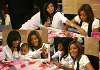 Vanessa and Angela Simmons