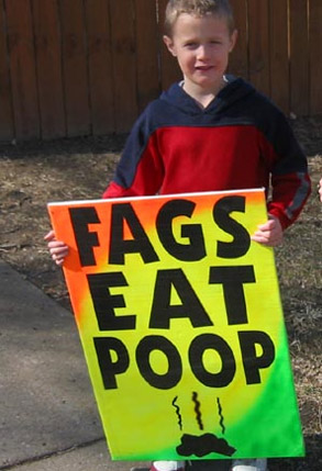 Westboro Baptist Church protest