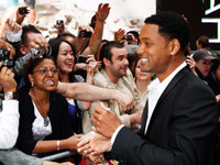 Will Smith at Hancock London premiere