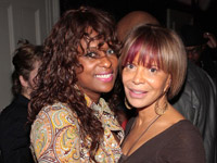 Yo-Yo and Sylvia Rhone at birthday bash