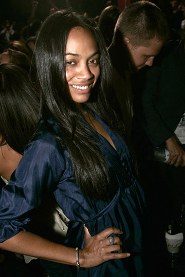 Zoe Saldana - 29th Birthday party - Tao Las Vegas